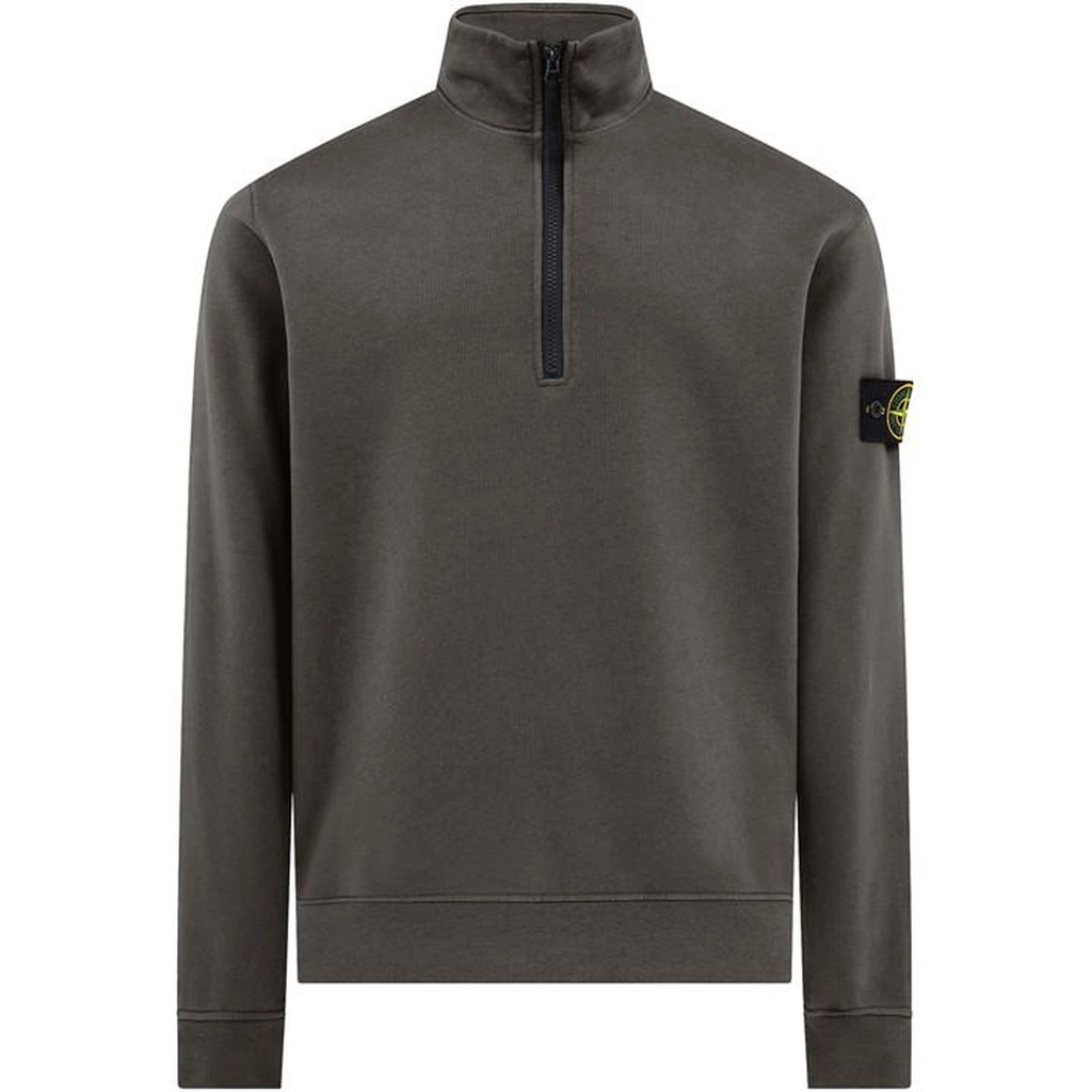Stone Island Lightweight Fleece quarter Zip - Beige